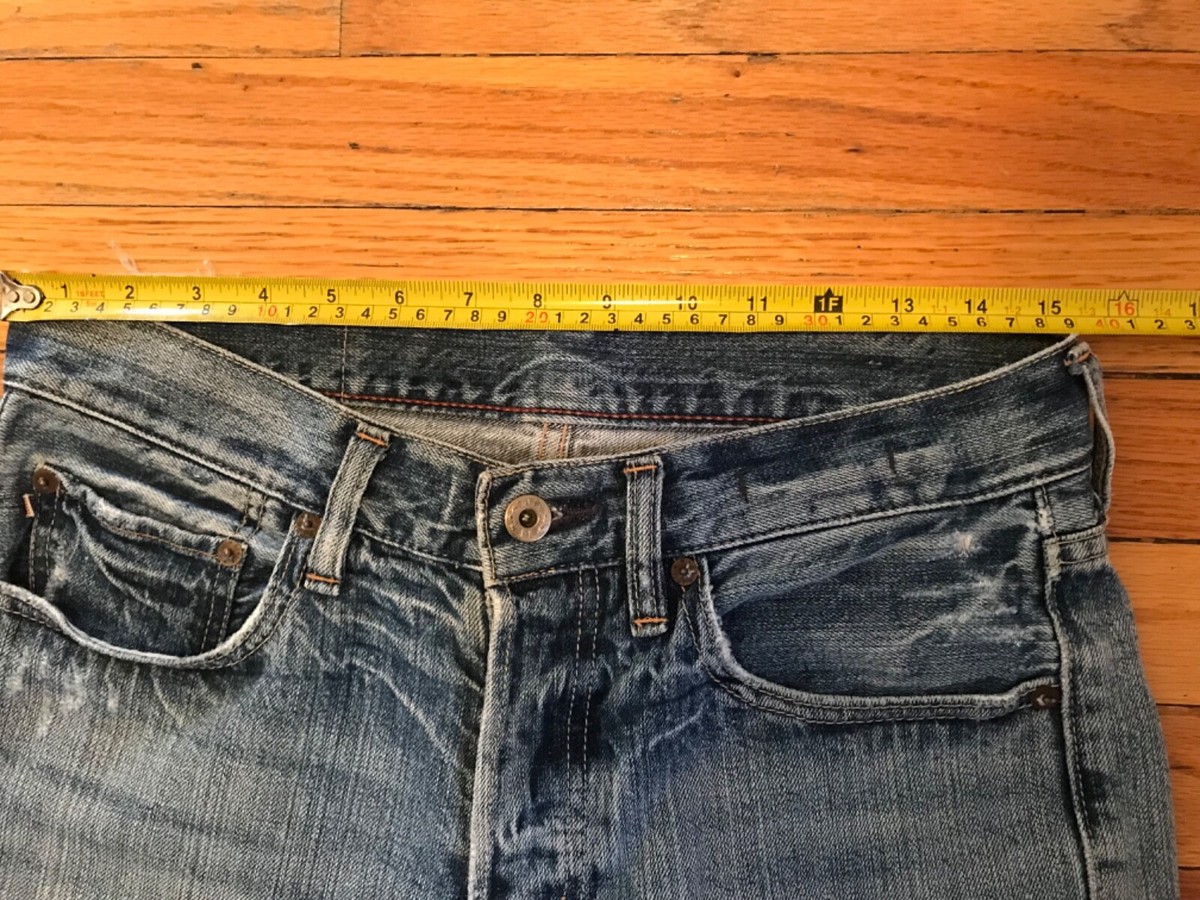 Polo Ralph Lauren Vintage Button Fly Mens 30 x 34 Bradford Relaxed