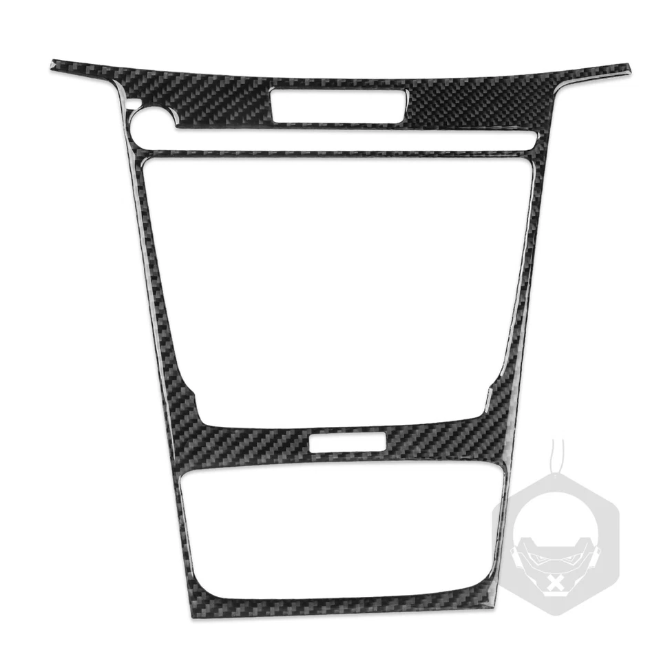 Cubierta de panel de CD de CA de consola central de fibra de carbono real para Acura TLX 2015-2020 Foto 2 de 4