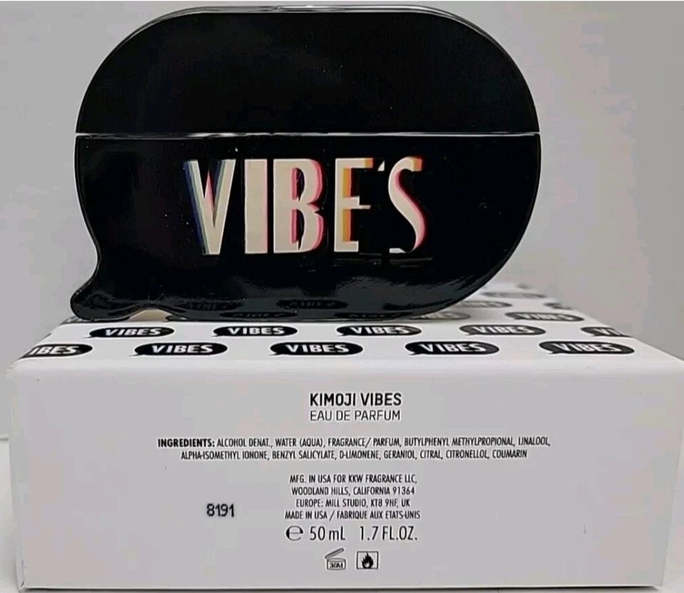 Vibes Kim Kardashin Womens Celebrity Perfume Fragrance  Travel Teen 1.7 Fl Oz.  - Image 3 of 4