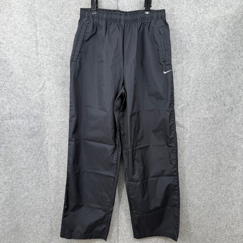Nike Youth XL Extra Large Black Training Track Running Gym Pants Unlined READ - Picture 2 of 10