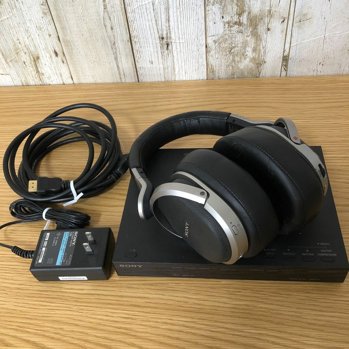 Sony MDR-HW700DS Wireless Headphones - Black for sale online | eBay