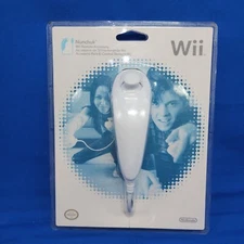 Nintendo OEM Nunchuk Nunchuck Controller NIB New in Box Unopened Sealed