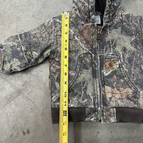 Carhartt Quilted Realtree Camo Jacket Coat With Hood Infant/Baby Size 12M - Picture 8 of 8