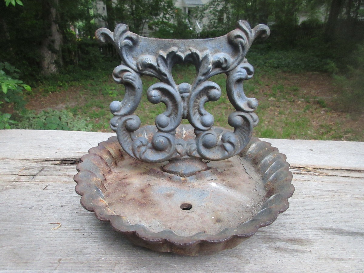 Antique Victorian Art Nouveau Cast Iron Boot Scraper | eBay Vintage Antique Art Nouveau Boot Scraper Architectural Entrance Fixture main image 0
