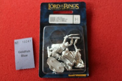 Games Workshop LoTR Aragorn Fuß und montiert Metall Neu Stryder Herr der Ringe Neu im Karton