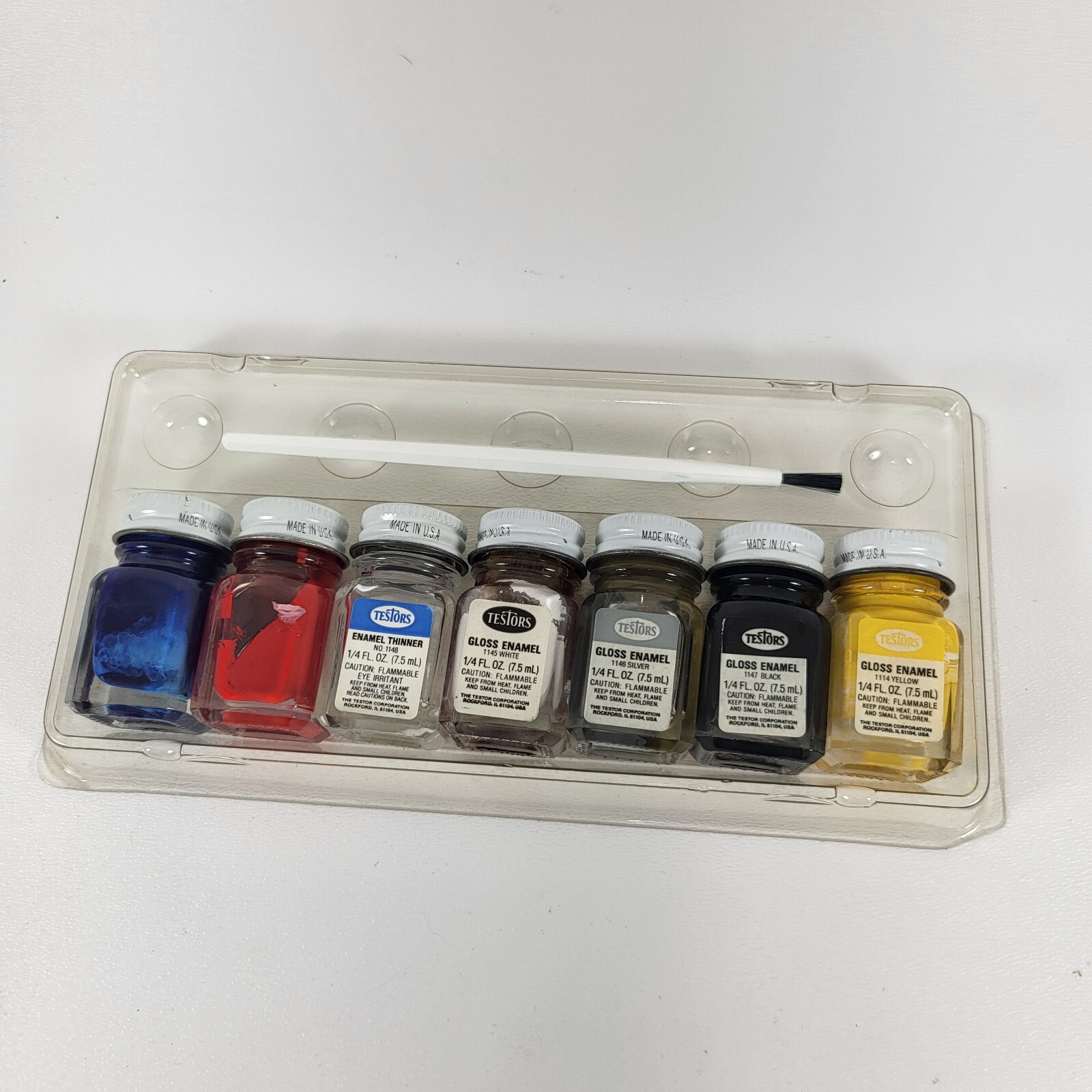 Testor's Model Paint 9115 Gloss Enamel Paint Set 75611911502 eBay