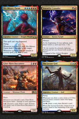 mtg nekusar commander deck MTG Commander Deck EDH Deck Nekusar, The Mindrazer 100 Magic Cards Custom  Deck Wheels Forced Draw main image 0
