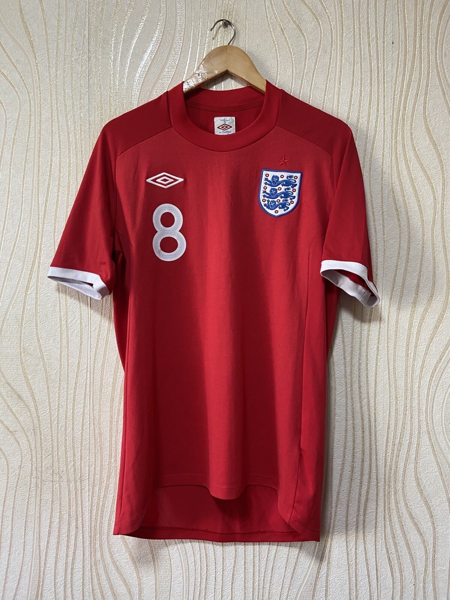 ENGLAND 2010 2011 AWAY FOOTBALL SHIRT SOCCER JERSEY UMBRO sz 42