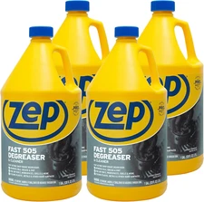 Zep Fast 505 Cleaner and Degreaser - 1 Gallon - ZU505128 - Great for Grills, Pla