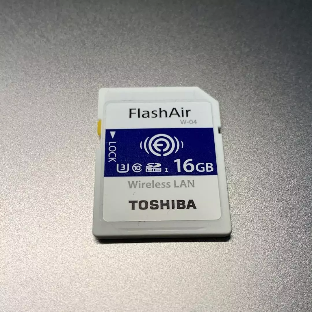 TOSHIBA W-04 FlashAir 16GB SDHC Memory Card SD Class 10 | eBay