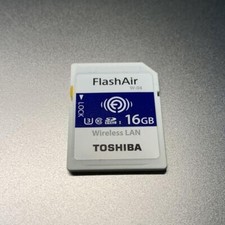 TOSHIBA W-04 FlashAir 16GB SDHC Memory Card SD Class 10