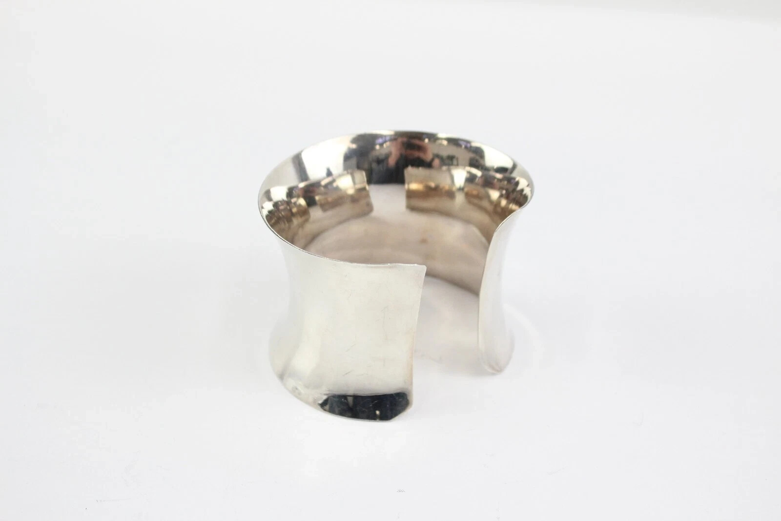 Sterling Silver Bangle Torque Statement Contempor… - image 6