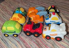 Lot:9 Vtech Go Go Smart Wheels Vehicles  Tested 