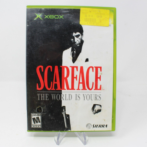 Scarface: The World is Yours for Microsoft Xbox (Case & Artwork Only) - No Game
