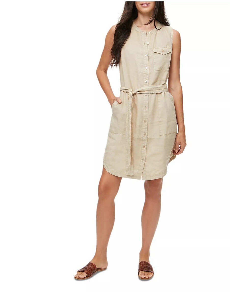 Michael Stars Sleeveless Linen Brady Dress In Natural - Medium NWT D7/26 | eBay Michael Stars Sleeveless Linen Brady Dress In Natural - Medium NWT D7/26 | eBay
