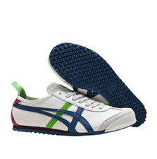 NWT Onitsuka Tiger Mexico 66 Sneakers White blue green Sneaker Shoes UNISEX