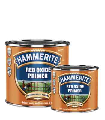 Hammerite Rotoxid Grundierung für Metall Eisen und Stahl 250ml 500ml