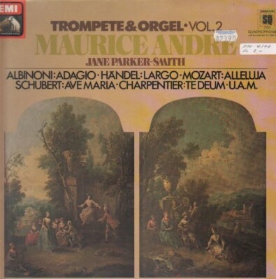 LP Maurice Andre / Jane Parker-Smith Trompete & Orgel Vol.2 NEAR MINT His Mas