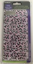 eCircuit iPhone 7plus 8plus cell phone case multicolor cat leopard print New