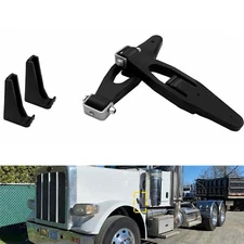 2 x Kenworth Peterbilt Hood Latch Base For Kenworth T300 T600 2313857, L56-0001