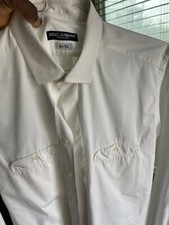 dolce gabbana shirt men Xxl White