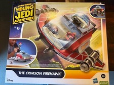 Star Wars Young Jedi Adventures-The Crimson Firehawk 17" Ship New In Box