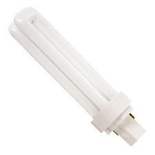 Sylvania 21112/20709 CF18DD/830/ECO CFL 18W T4 Tube 2-Pin G24d-2 30k Warm White
