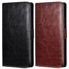 Leather Wallet Case Flip Cover For Samsung S22 Ultra S22 S21 S20 S10 Note 20 10