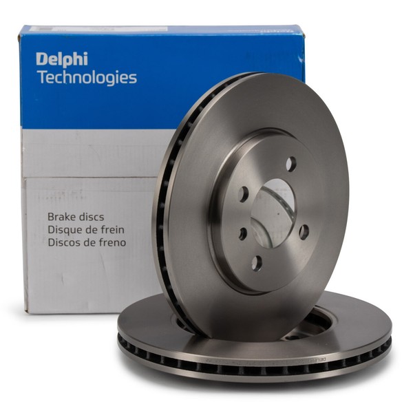 Delphi Bremsscheiben Ø 260Mm FüR BMW 3Er E30 316-325I 324T/Td Mit ABS Z1 Vorne-image