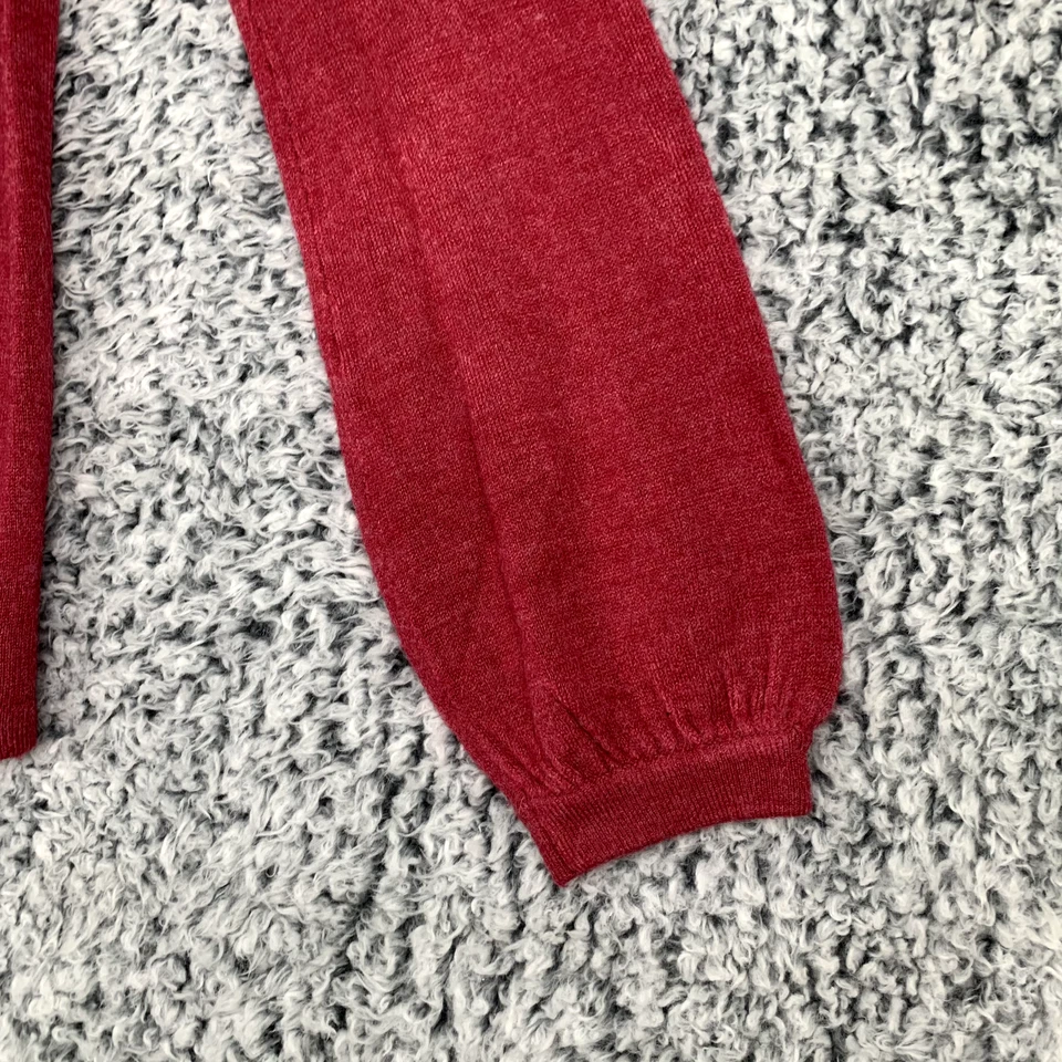 De Colección Kim Rogers Cashmalon Suéter Camiseta sin Mangas Mujer Pequeña Rosa Academia Todos los días Foto 3 de 4