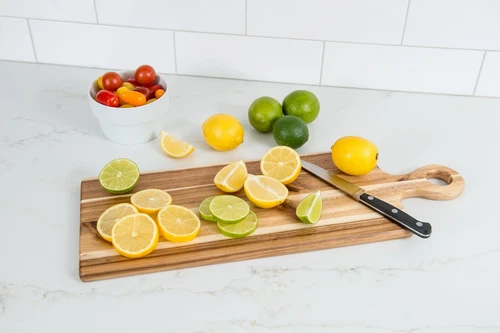 Lipper International Acacia Wood Serving and Cutting Board - Thumbnail 3