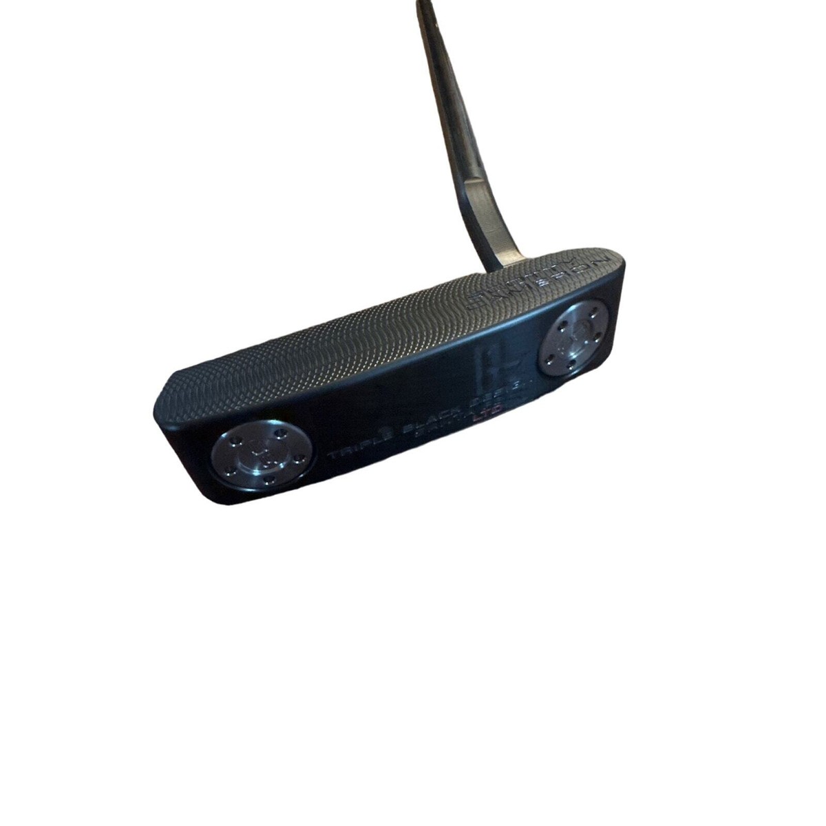 NEW Men Scotty Cameron B3 Triple Black Design LTD Santa Fe