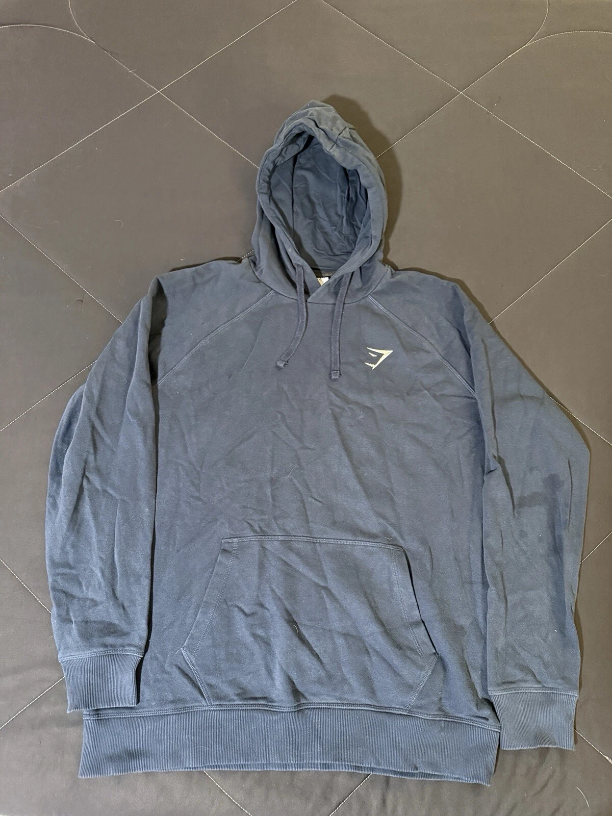 gymshark navy hoodie