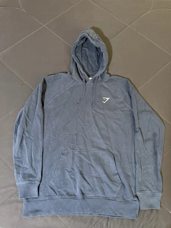 gymshark navy hoodie