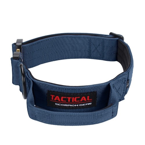 TSG Nylon Heavy Duty Dog Collar With Handle CanineTraining Walking - Picture 44 of 67