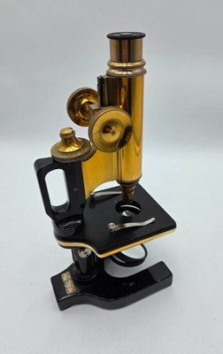 NICE ERNST GUNDLACH MICROSCOPE MADE BY THE GUNLACH MANHATTAN CO