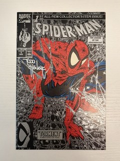 Todd McFarlane SIGNED Spider Man #1 (SILVER EDITION) (1990)