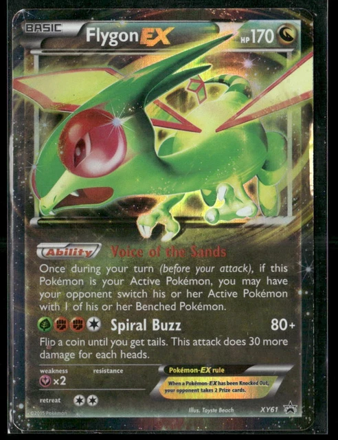 Flygon EX  -XY61  PROMO card-pk2607