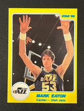 Mark Eaton 1985-86 Star Basketball Jazz 141 Mark Eaton 1985-86 Star Basketball Jazz 141