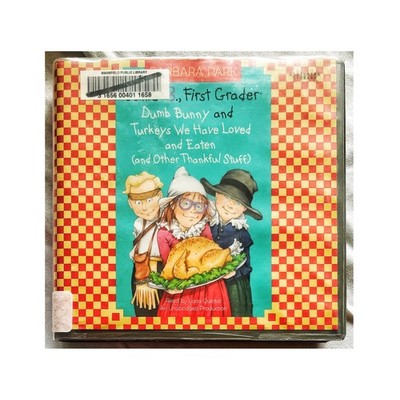 Junie B. Jones  Dumb Bunny Turkeys We Have Loved Audiobook  CD EXLIB VG