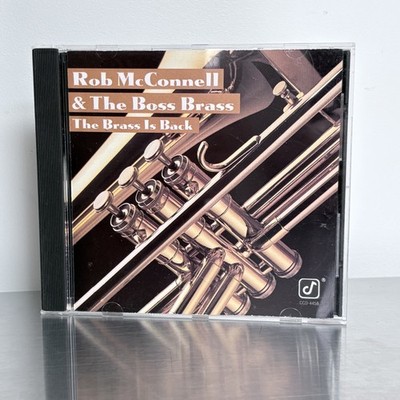 1991 Concord CD: Rob McConnell And The Boss Brass ''The Brass Is Back''