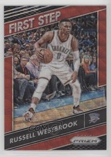 2016-17 Panini Prizm First Step Ruby Wave Prizm Russell Westbrook #7 6k8