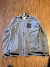 RARE VINTAGE UNDEFEATED GREY ZIP UP JACKET