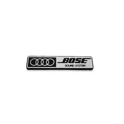 BOSE emblem replacament logo badge decal sticker aufkleber plate sound system