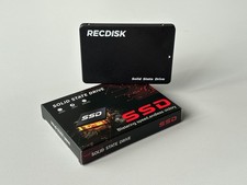 Recdisk SATA III SSD 256GB / 512GB | 2.5" Interne Festplatte für PC & Laptop