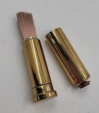 Vintage Retractable Brush In Lipstick Style Case.