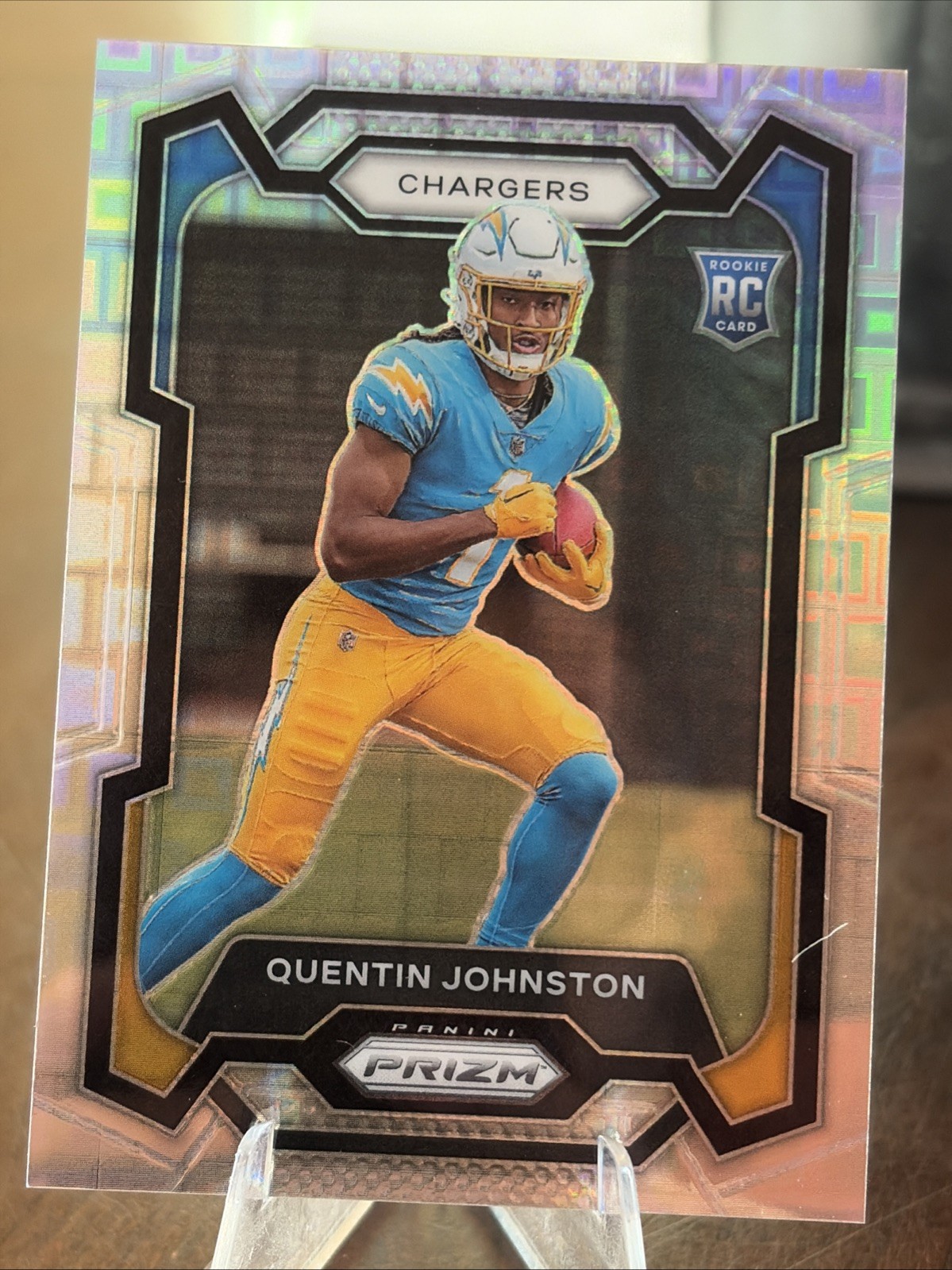 2023 Panini Prizm - Rookies Quentin Johnston #353 Pandora Prizm /400 (RC)