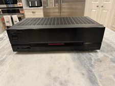 Kenwood KM-893 Stereo Power Amplifier 120 Watts Per Channel Tested Works Video