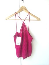 Sezane Ryan Top T-Shirt Rosa XS - Neu mit Eti...