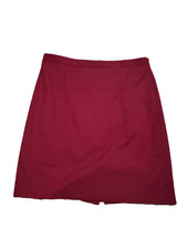 banana republic skirt 16 burgandy formal work wear comfortable 